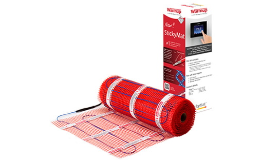 underfloor heating mat warmup