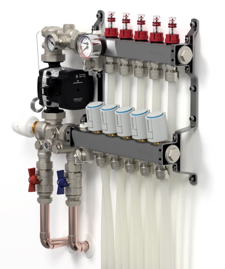 Η καρδιά των υδραυλικών συστημάτων ενδοδαπέδιας θέρμανσης Warmup