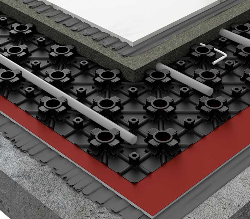 Διαμορφωμένη μεμβράνη για απόλυτη ακρίβεια εγκατάστασης