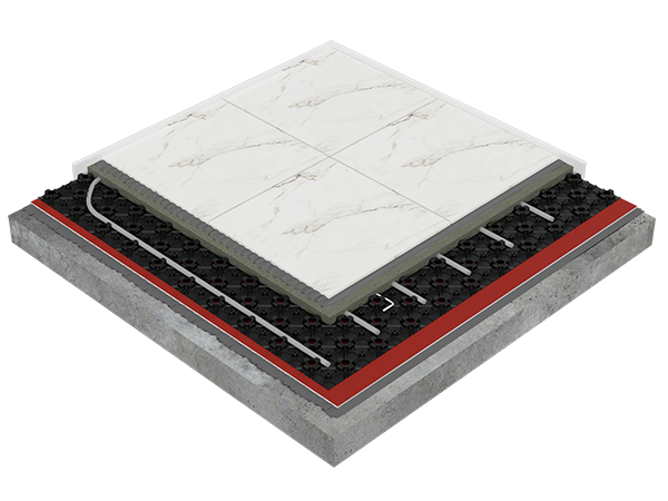 Σύστημα χαμηλού προφίλ VLo Nexxa‑12 με διαμορφωμένη επιφάνεια