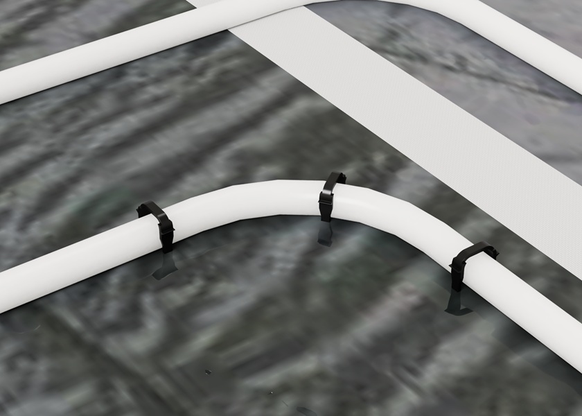 Υδραυλικό σύστημα για δάπεδα με τσιμεντοκονία